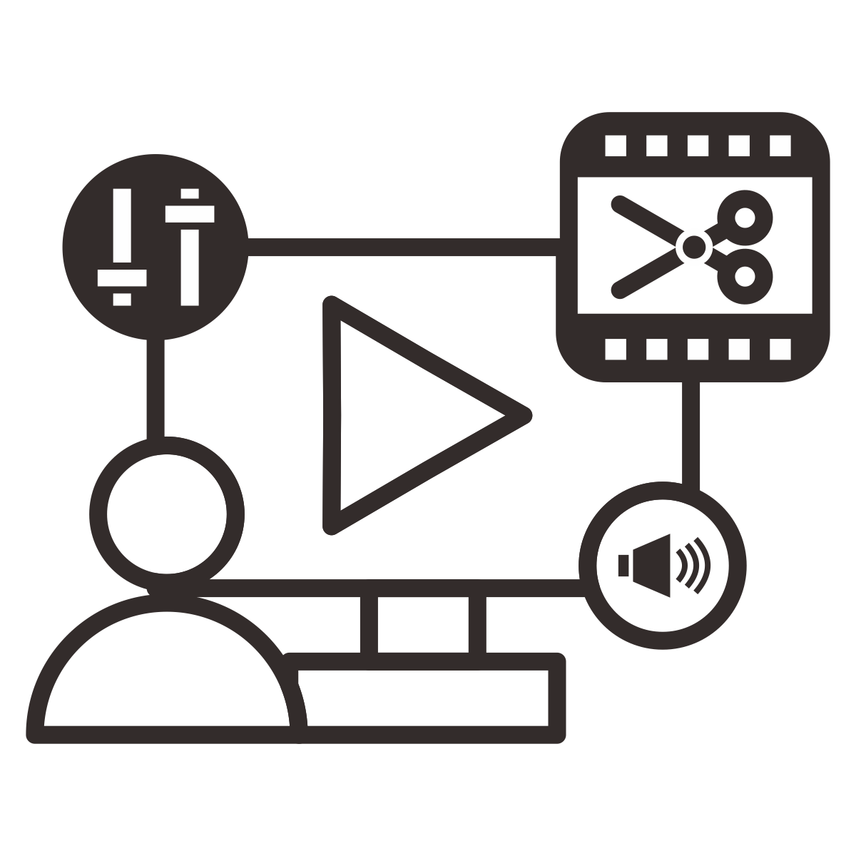 —Pngtree—video editor icon design_7902401